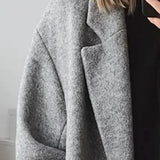 Layla - Übergroßer Wollmantel