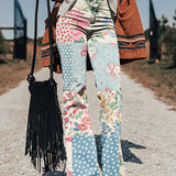 Fioralisa | Patchwork Schlaghosen