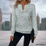 Non-Dualität Zip-Up Sweatshirt