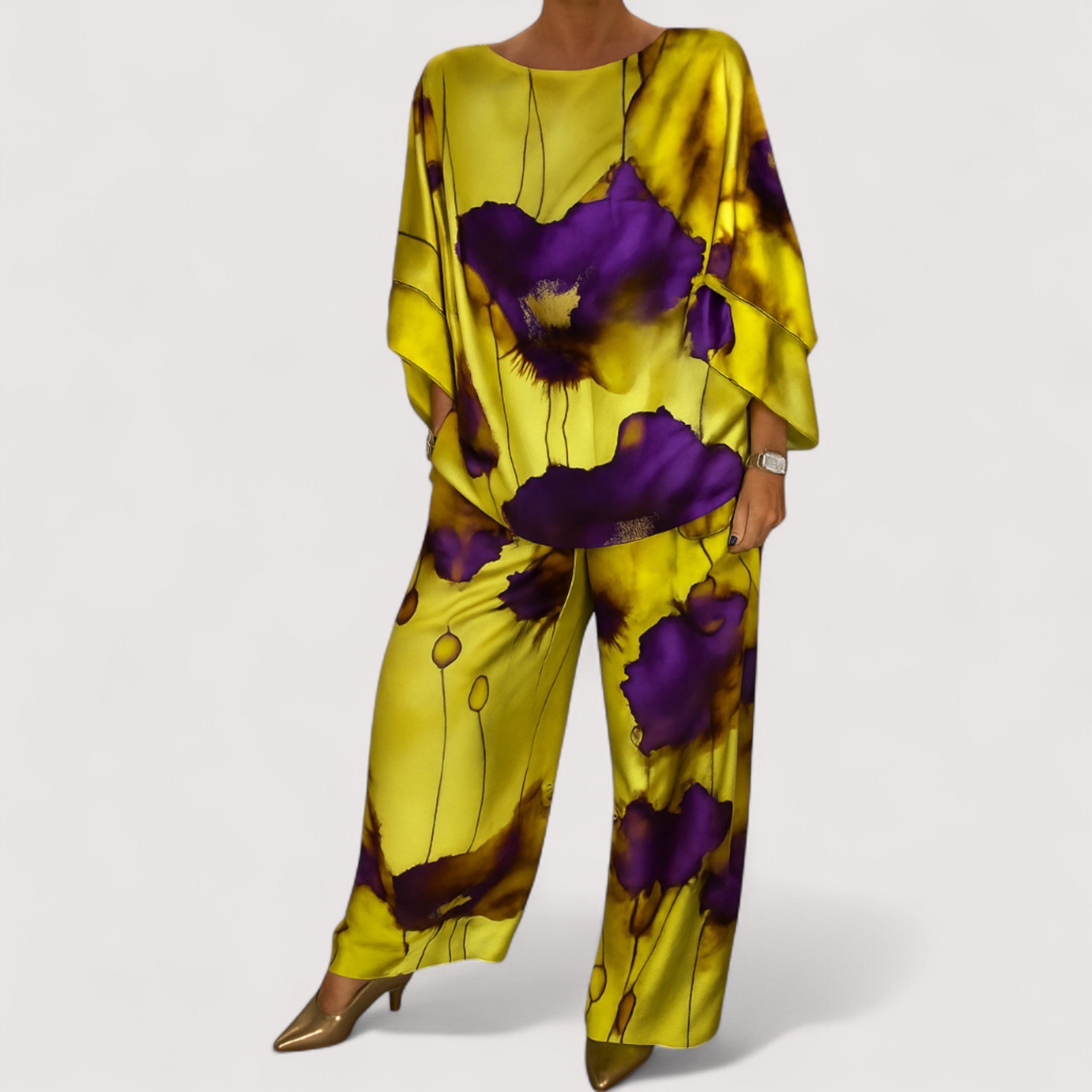 Enya™ | Satin Two-Piece Set