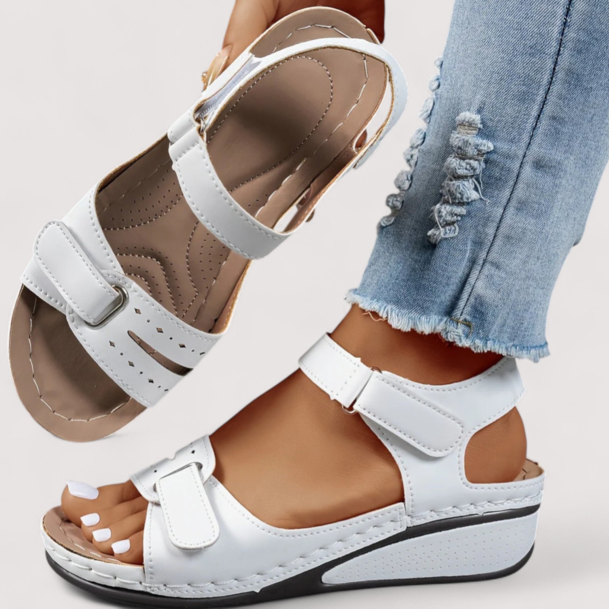 Lea™ | Zeitgemäße orthopädische Sandale