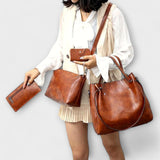 Olivia - 4-teiliges Vintage-Taschen-Set