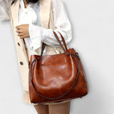 Olivia - 4-teiliges Vintage-Taschen-Set