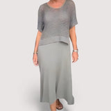 Claudia™ | Sommerkleid mit gestricktem Oberteil