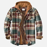 Alain – Karierte Patchworkjacke