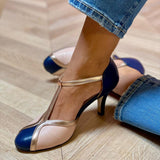 Daniela | Bequeme, handgefertigte Dekolleté-Sandalen