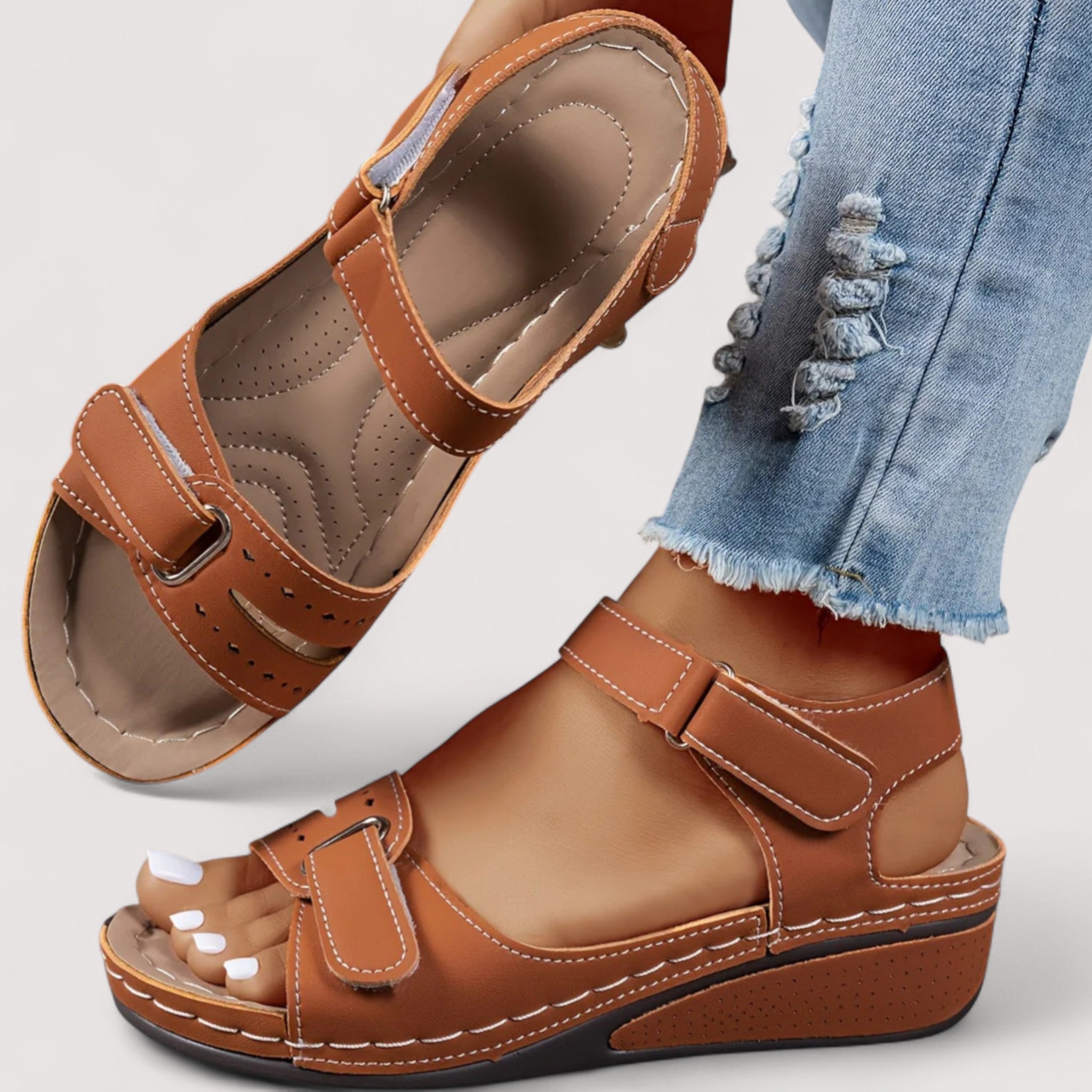 Lea™ | Zeitgemäße orthopädische Sandale