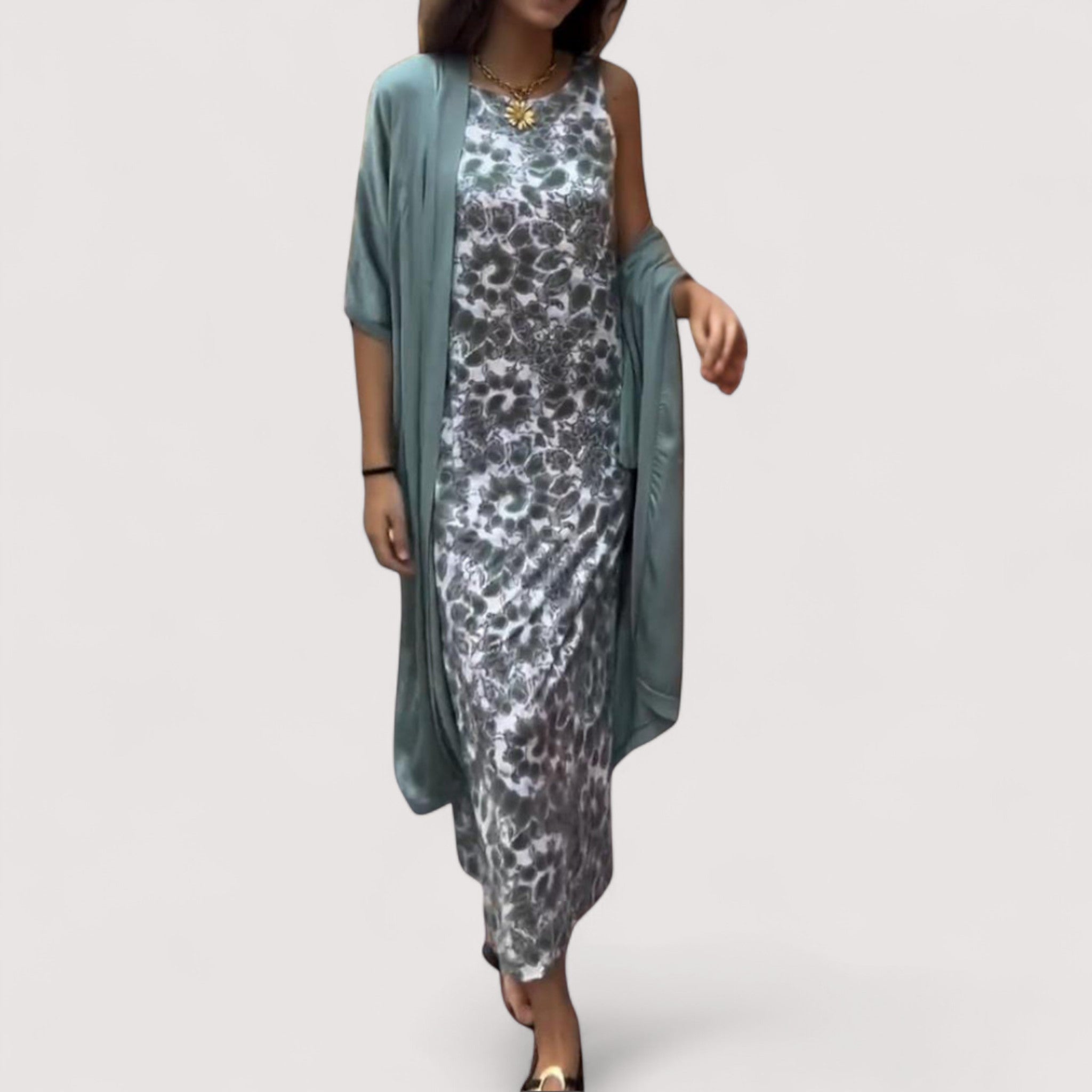 Celia ™ | Elegantes Kleid mit passender Weste