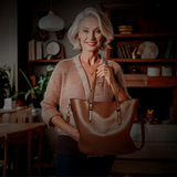 Nicole | Zeitloser Vintage-Umhängetasche