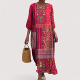Vera™ | Elegantes Geometrisches Design Kleid