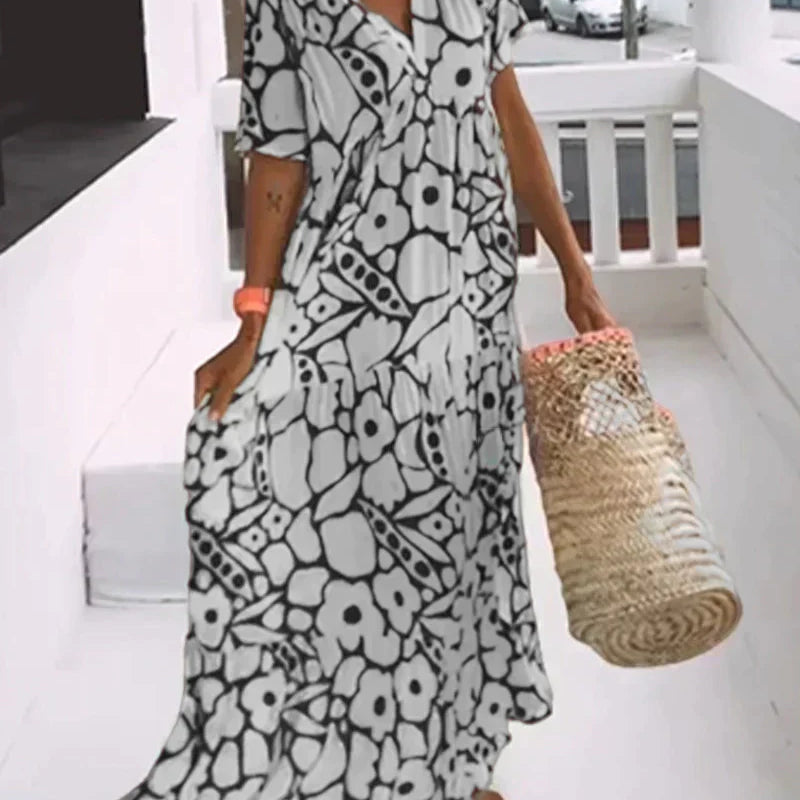 Christine | Leichte und fließende Sommerkleid