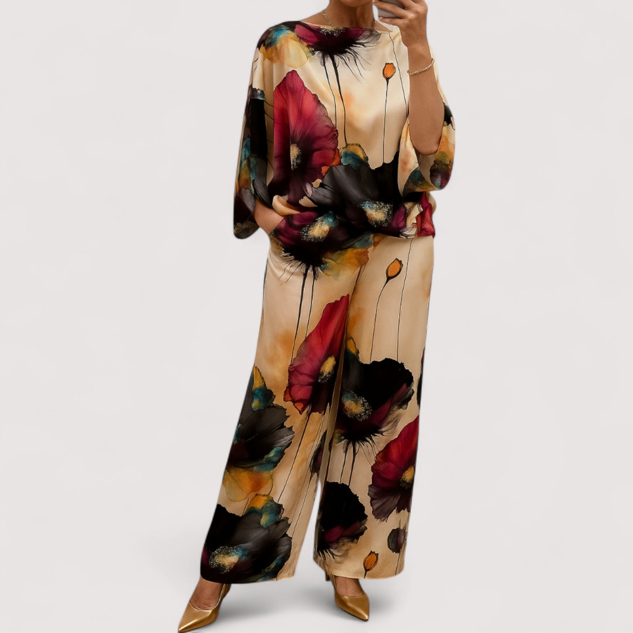 Enya™ | Satin Two-Piece Set
