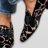 Leopard Tier-Print Loafer