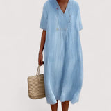 Hedda™ | Entspanntes Midikleid