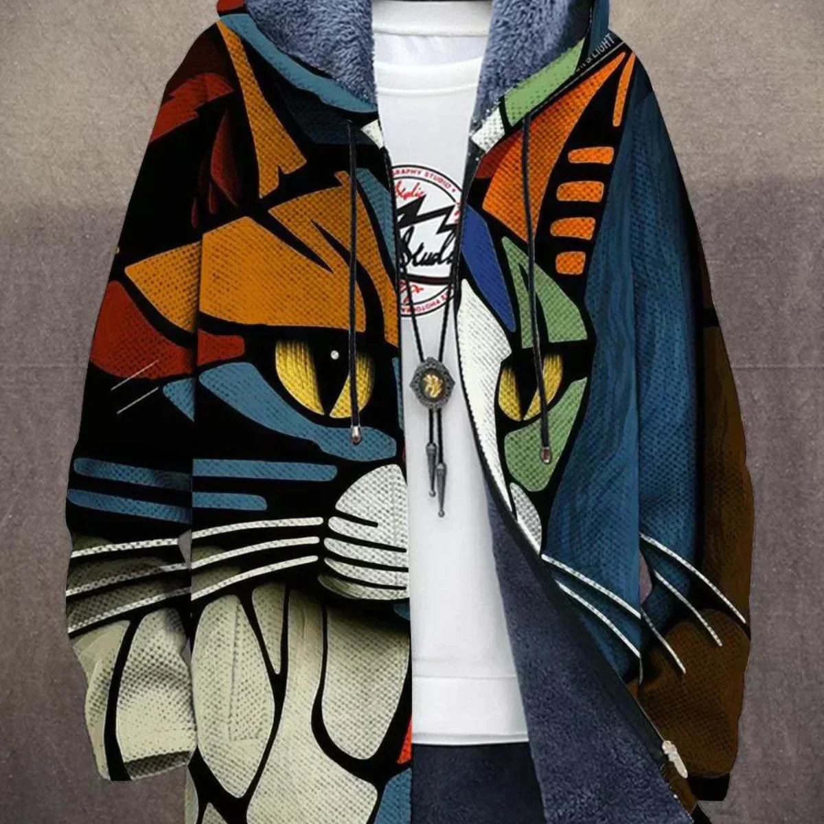 Bronte | Luxuriöser Cardigan mit künstlerischer Inspiration