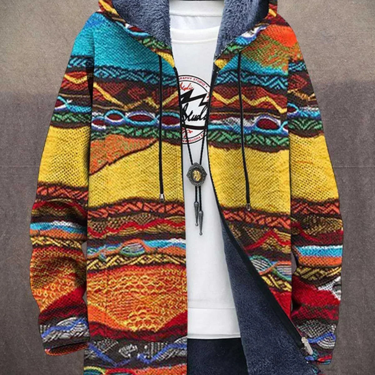 Bronte | Luxuriöser Cardigan mit künstlerischer Inspiration