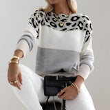 Cheyenne - Leopard-Print Freizeit Hoodie
