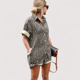 Anette™ | Leopard Print Overall
