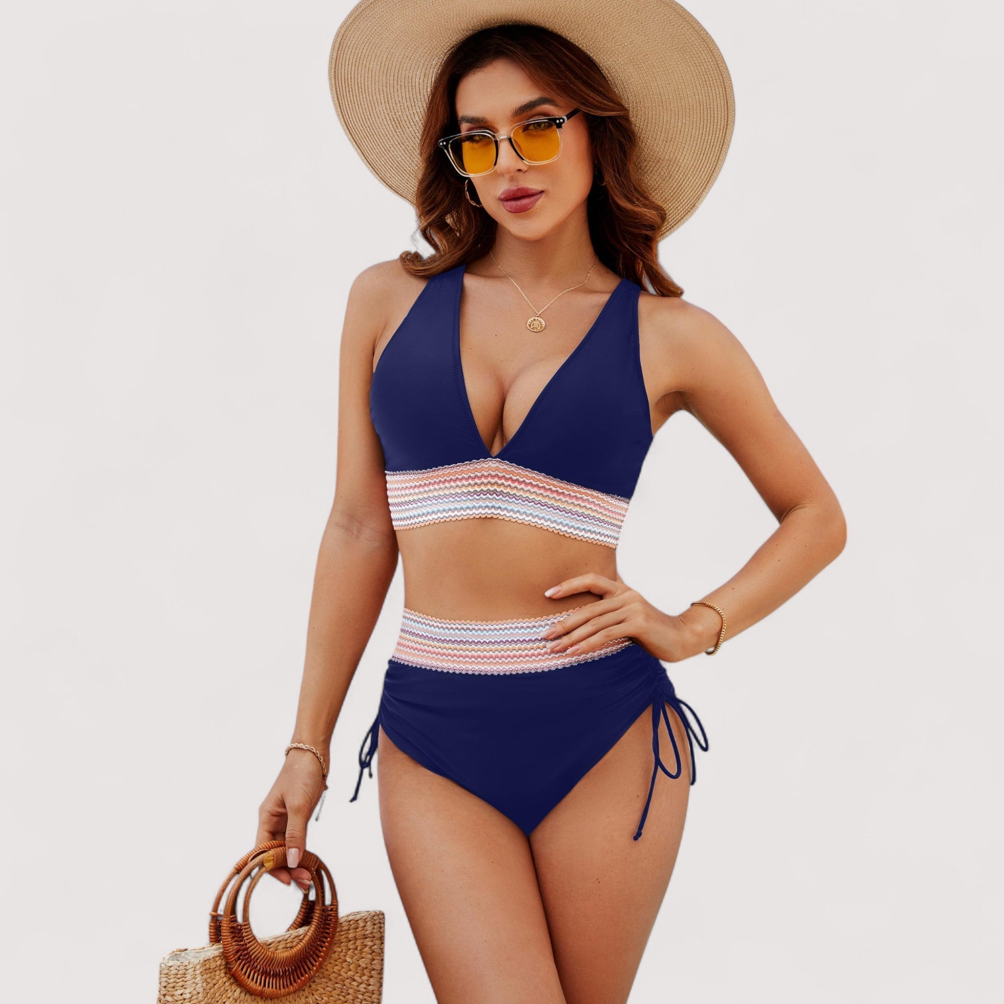 Sina™ | High-Waisted Bikini Set