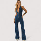 Laura™ | Denim Jumpsuit