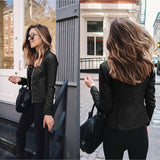 Sophia - Italienische Lederjacke