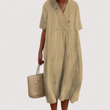 Hedda™ | Entspanntes Midikleid