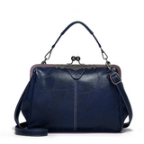 Mila | Zeitloser Vintage-Shopper mit elegantem Klappenverschluss