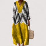 Julia™ | Stilvolles Geometrisches Kleid