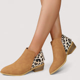 Fabienne™ | Leo-Chic Ankle Boots