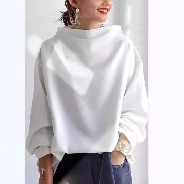 Gabriella™ | Chic Hoher Kragen Pullover