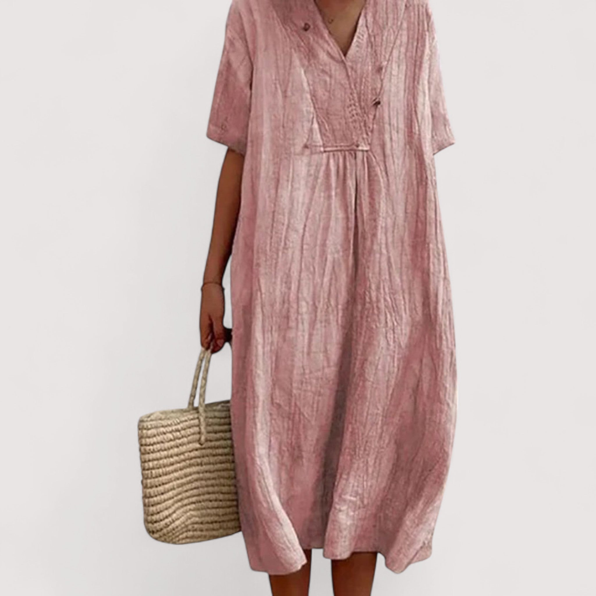 Hedda™ | Entspanntes Midikleid