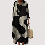 Oda™ | Stilvolles Geometrisches Kleid