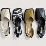 Freya™ | Slingback-Sandalen mit quadratischer Zehenpartie