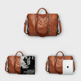 Olivia - Große Lederhandtasche