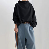 Gabriella™ | Chic Hoher Kragen Pullover