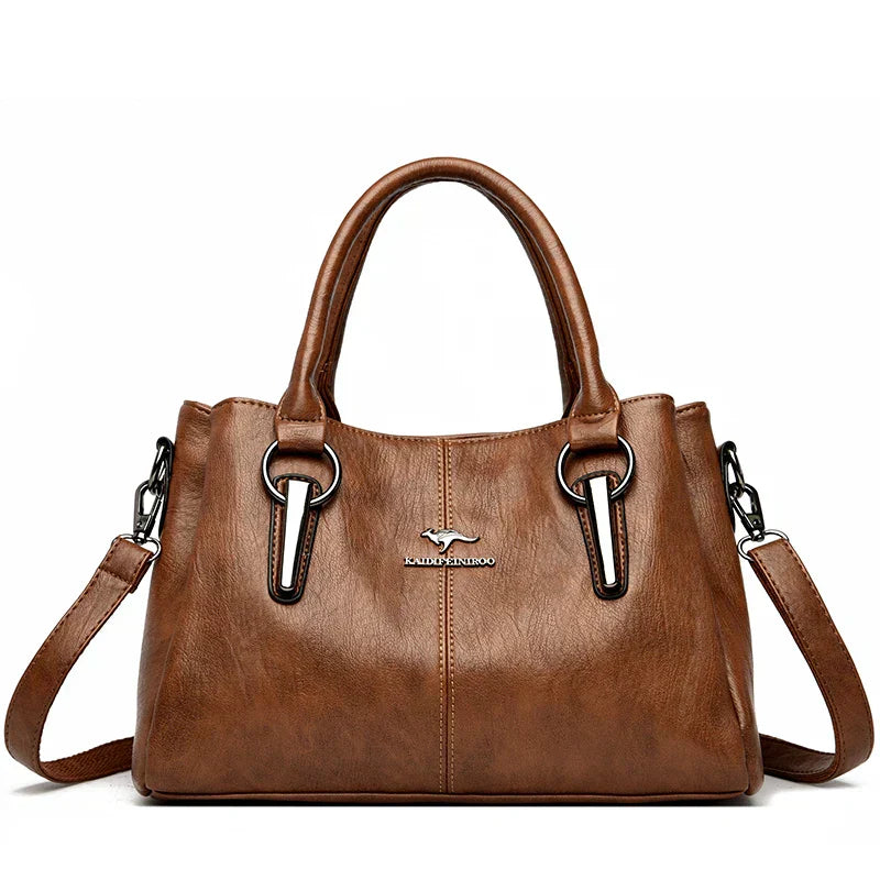 Noora™ | Umhängetasche aus weichem Leder