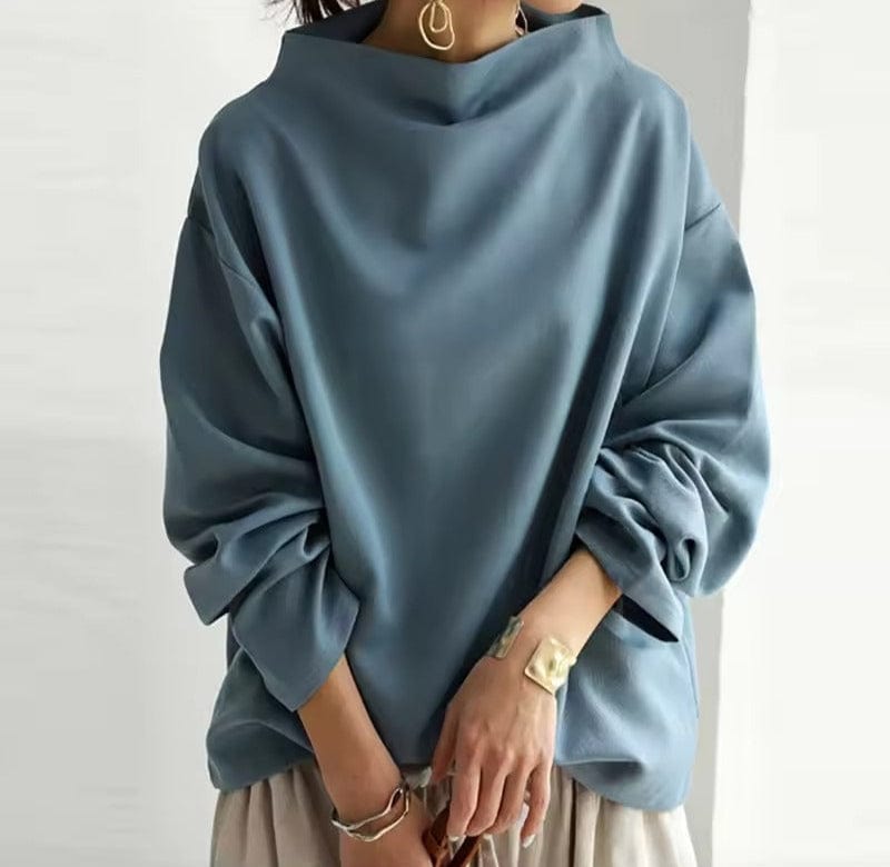 Gabriella™ | Chic Hoher Kragen Pullover