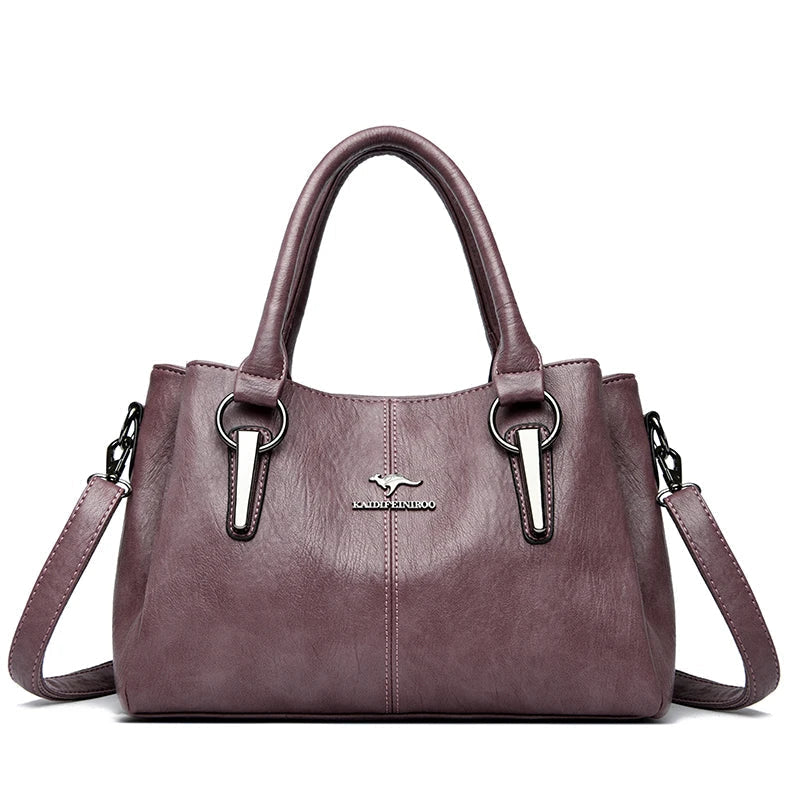 Noora™ | Umhängetasche aus weichem Leder