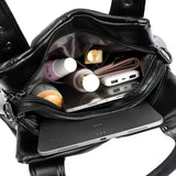 Noora™ | Informelle vegane Lederhandtasche