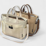 Olivia - Minimalistische Canvas-Tasche