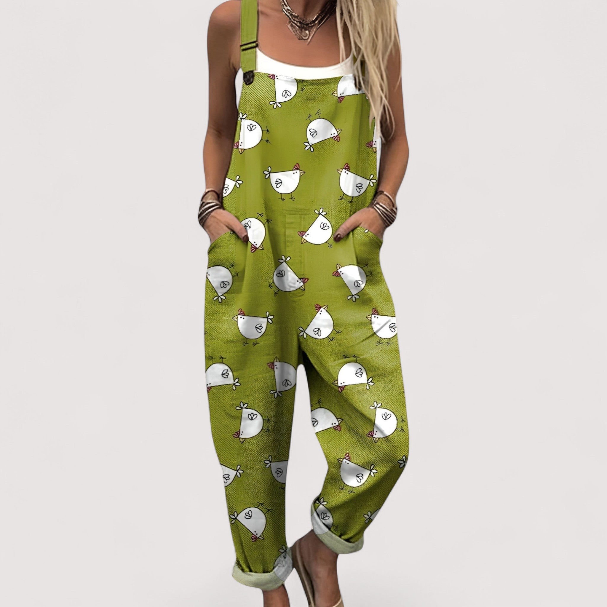 Luana™ | Künstlerischer Jumpsuit Overall