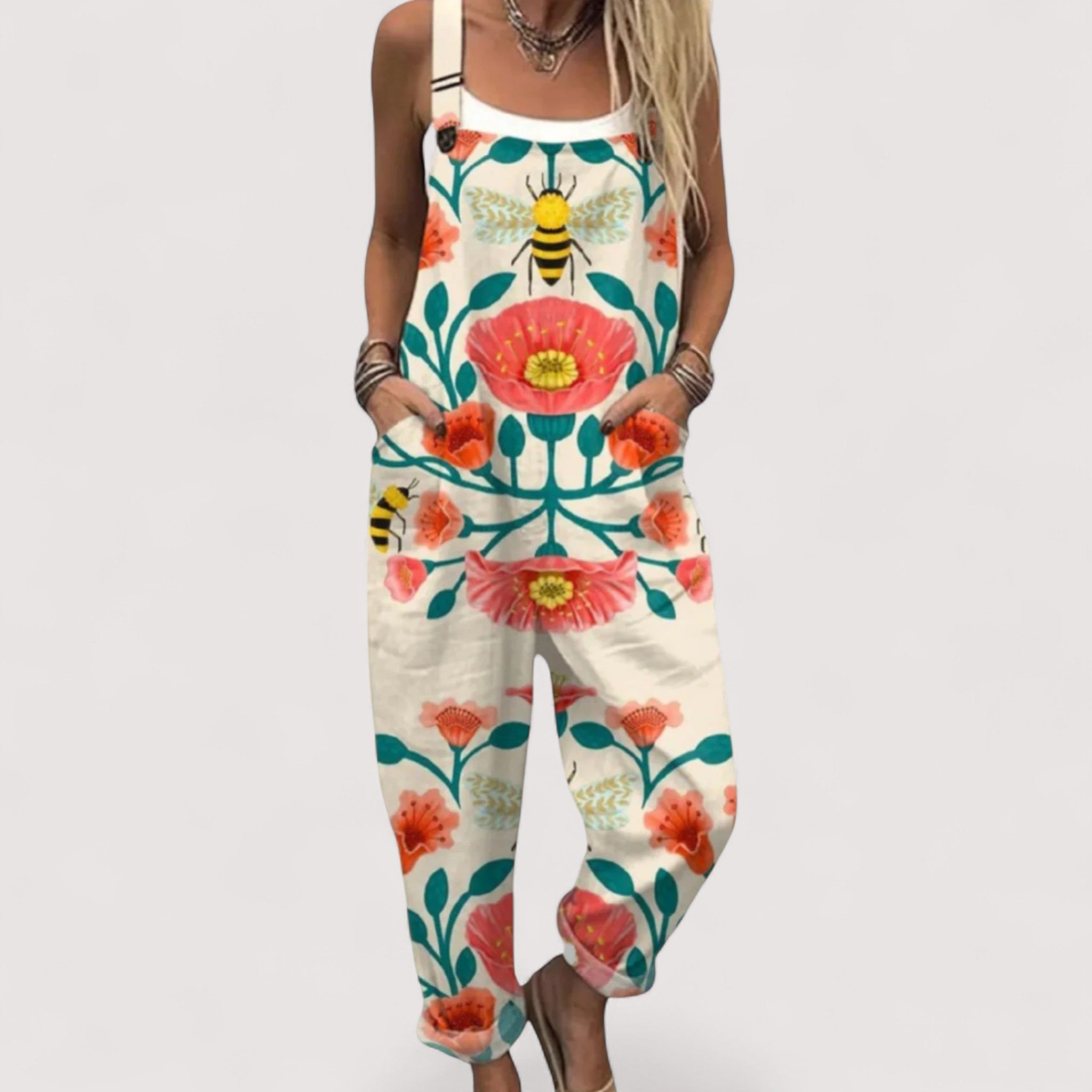 Manon™ | Künstlerischer Jumpsuit Overall