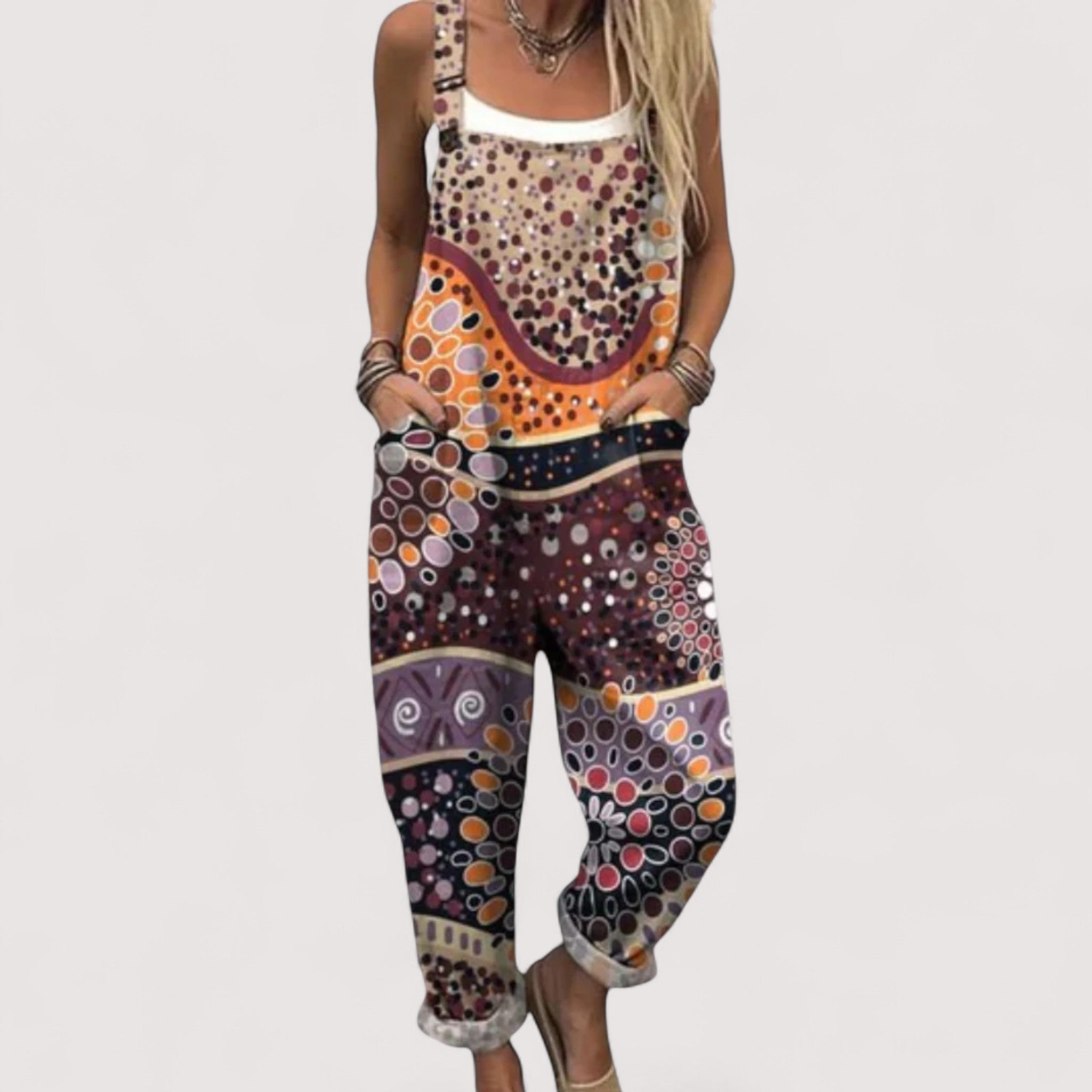 Irma™ | Künstlerischer Jumpsuit Overall