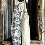 Vintage Blumensprunganzug - Eleganter Komfort für Frauen, müheloser Stil