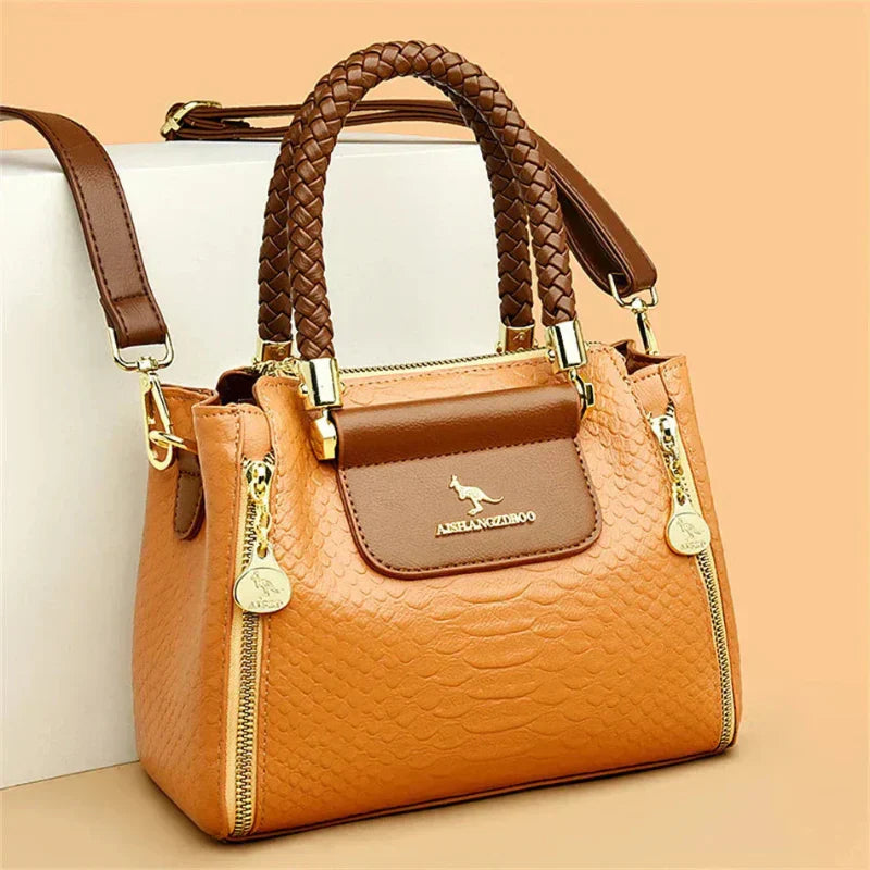 Noora™ | Luxus Tasche aus veganem Leder