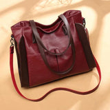 Noora™ | Klassische vegane Lederhandtasche