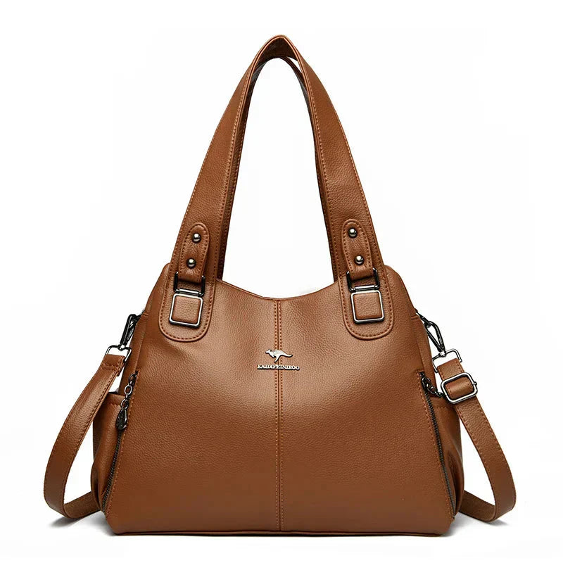 Noora™ | Klassische Vintage Schultertasche