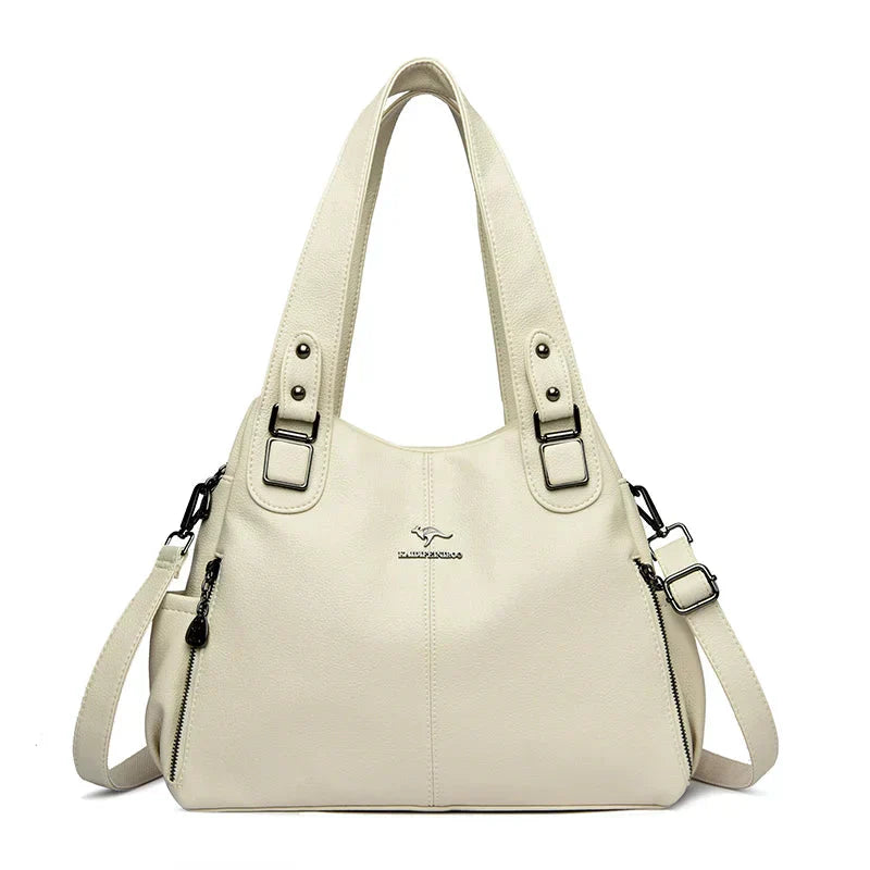 Noora™ | Klassische Vintage Schultertasche