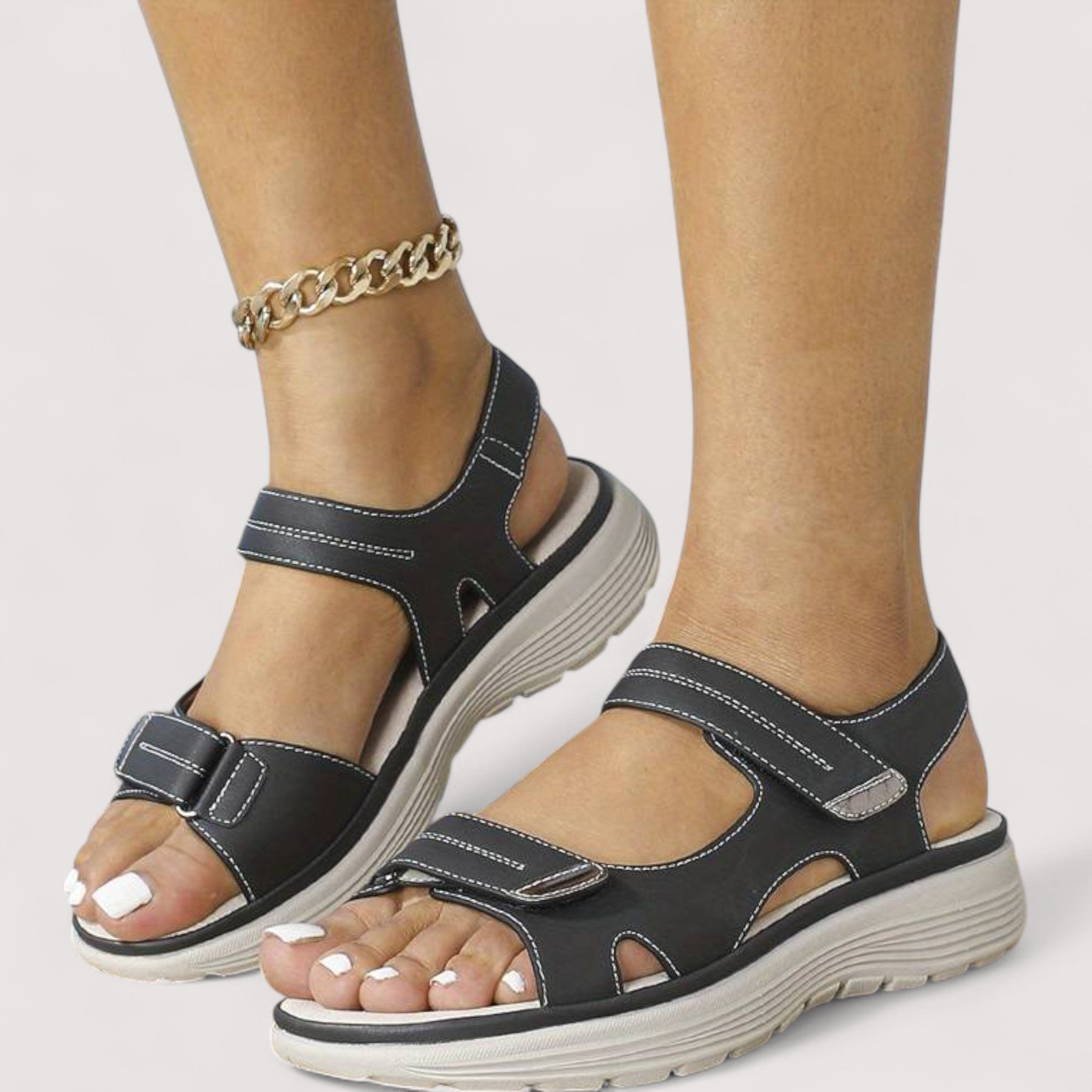 Carla™ | Orthopedic Leather Sandals