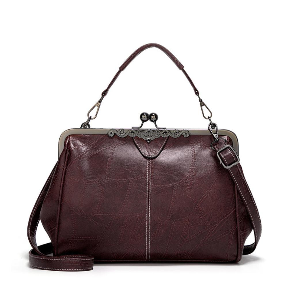 Mila | Zeitloser Vintage-Shopper mit elegantem Klappenverschluss